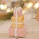 thumbnail image 3 of Nueva guirnalda decorativa colgante navideña de color rosa, caja de regalo para coche, adorno para árbol de Navidad, soldado, bola de plástico para adorno navideño, 3 of 5