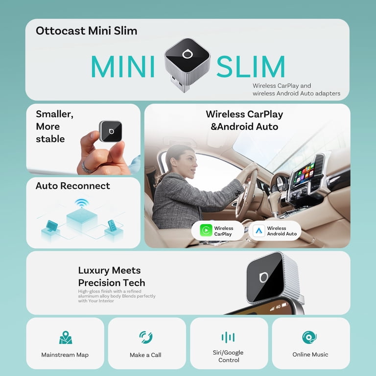Ottocast mini slim 7インチカーナビ Amazon.co.jp: 【公式】オットキャスト OTTOCAST MINI Slim 新型
