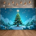 thumbnail image 3 of Festive Design Christmas Tree Snowy Scene Holiday Decoration Seasonal for Winter Celebration Home Decor Outdoor Use, 3 of 9