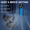 thumbnail image 4 of LTMATE Tower Fan Oscillating with Remote Control, 75° 3 Speeds, 2 Modes, 15H Timer, LED Display, 40”Portable Floor Bladeless Fan for Bedroom Home Office, Quiet Cooling, 4 of 5