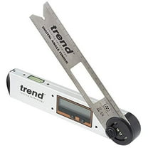 trend daf/8 digital angle finder, 8-inch, silver