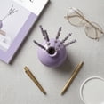 thumbnail image 4 of Unique Bargains Small Ceramic Bud Tiny Matte Decorative Vase Purple 2.6"L x 2.6"W x 2.8"H, 4 of 7