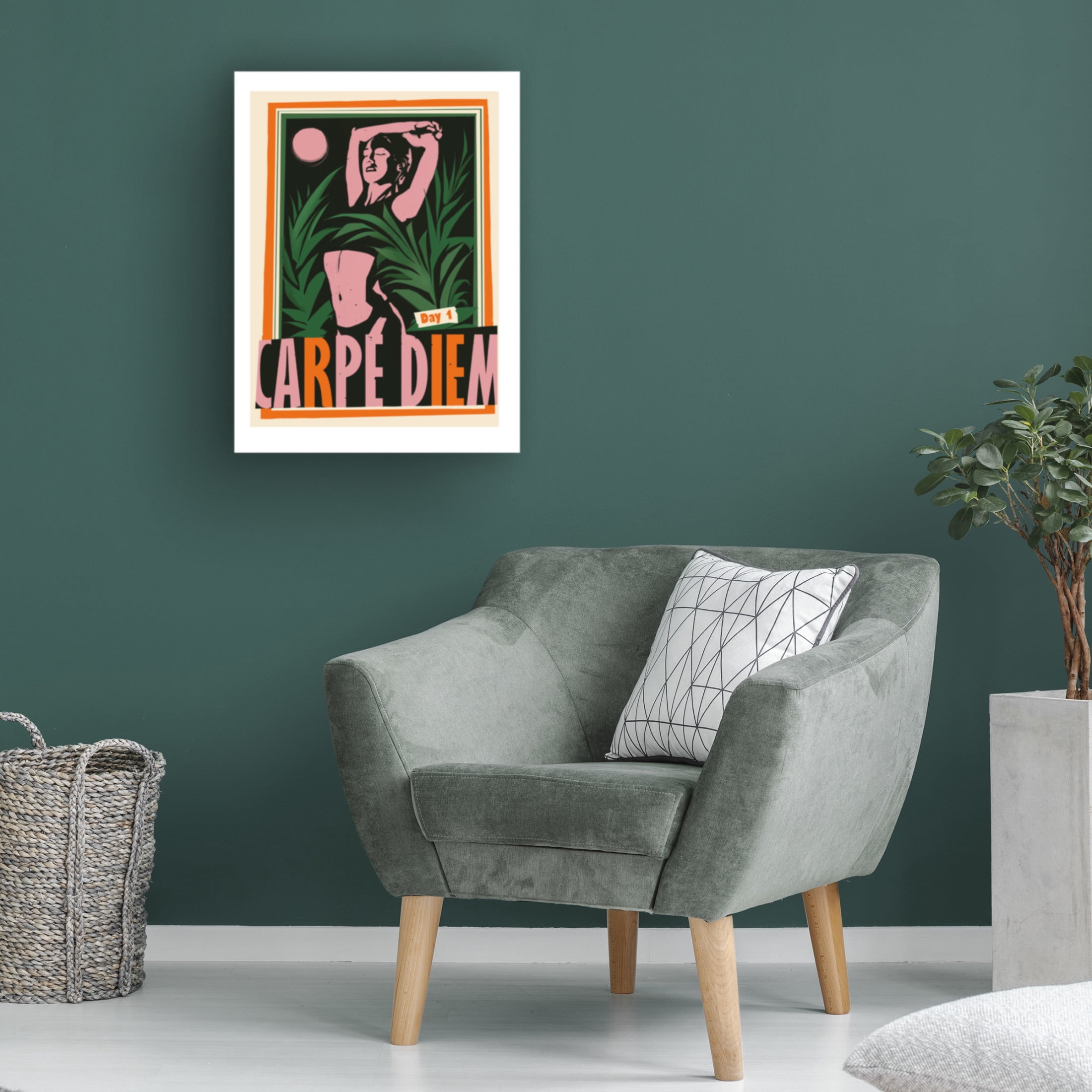 Trademark Fine Art Dionisis Gemos Carpe Diem Color Canvas Wall Art