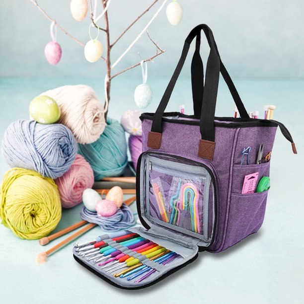 Bolsas Para Hilos Tejidos Bolso Organizador Para Lana Y Accesorios