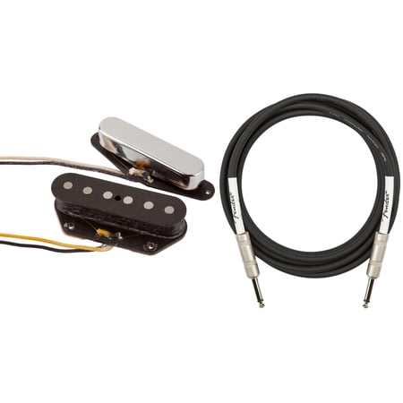 Fender Original Telecaster Pickups Bundle with Instrument Cable