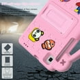 thumbnail image 7 of Nalacover Samsung Tab A7 Lite T220 Case, Galaxy Tab A 8.0 T290 Case, Shockproof Light Wight Handle Kickstand Case for Kids, Pink, 7 of 7
