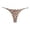 Khaki, variant on Siminsem Women's Low Rise Thong Double Layer Crotch Seamless No Show T-Back Panties Breathable Cotton Stretchy Underwear Multipack S-XL, Beige,L