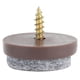 thumbnail image 1 of Verdant Touch Almohadillas antideslizantes para patas de muebles, 50 unidades, de fieltro, para muebles, muebles, muebles, mesa, sofá, silla, patas de muebles, protector de suelo (28 mm), 1 of 5