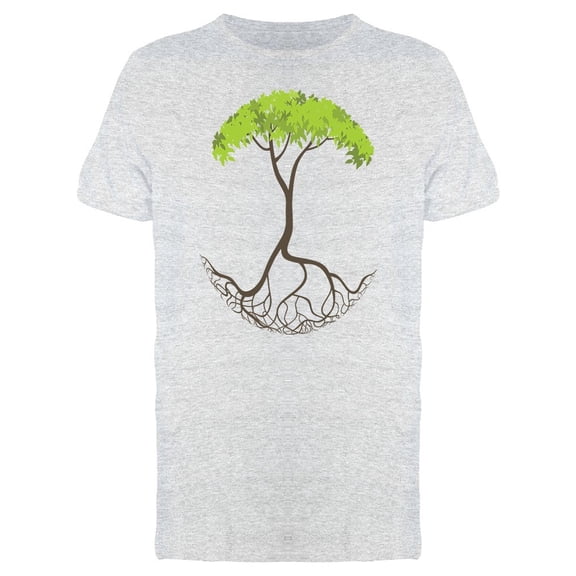 Cool Tree And Roots Doodle Tee Men's -Image by Shutterstock