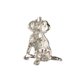 thumbnail image 4 of Perro Rhinestone Safety Broche Moda Aleación Elegante Retro Bufanda Pines Día de San Valentín Broches Para Mujer Joyería Regalo Inevent AP004732-00, 4 of 7