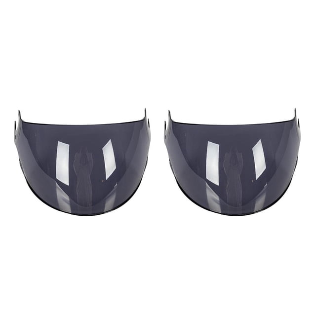 Riwesomey Visera del casco Lente abatible hacia arriba Protector facial para LS2 of562 Accesorios Reemplazar gris Gris 2piezas