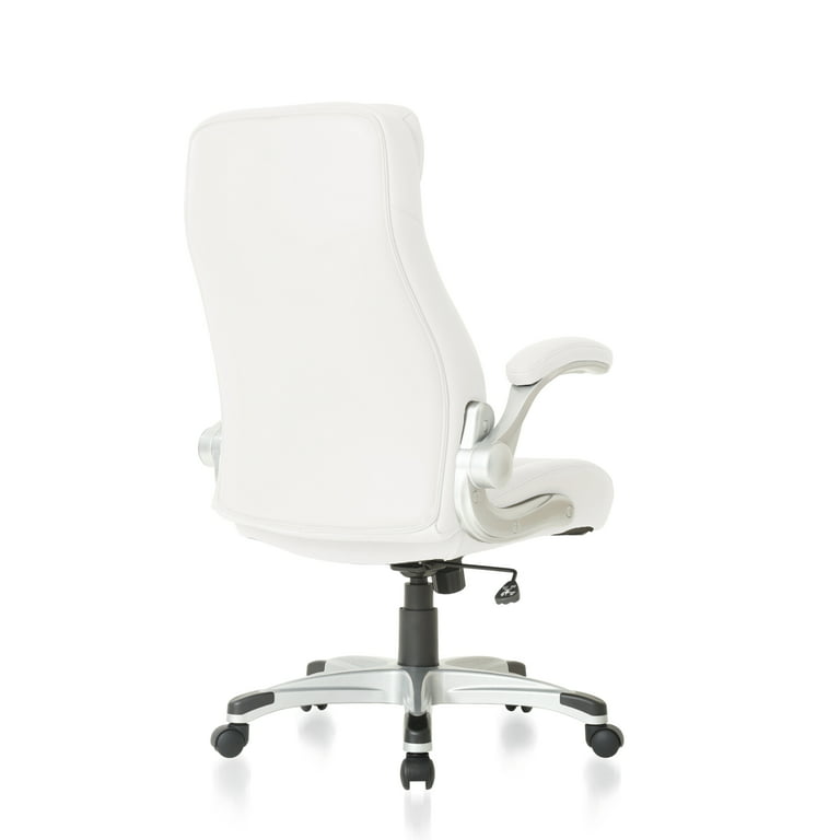 Nouhaus Posture Ergonomic PU Leather Office Chair White NHO