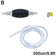 thumbnail image 4 of Wbxfbo Fish Tank Water Change Siphon Push Pump 1.3/3meters Pipe PVC Pumping, 4 of 8