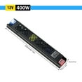thumbnail image 2 of 60W 100W 200W 300W 400W LED Strip Power Supply Adapter Driver 110 220 to 12V 24V Ultra Thin Lighting Transformer ,Ease of Installation, 2 of 7