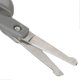 thumbnail image 2 of Manual Nose Hair Trimmer, Round Head, Incisive Blade, Stainless Steel Spring Nose Hair Scissors with PU Sleeve, 2 of 2