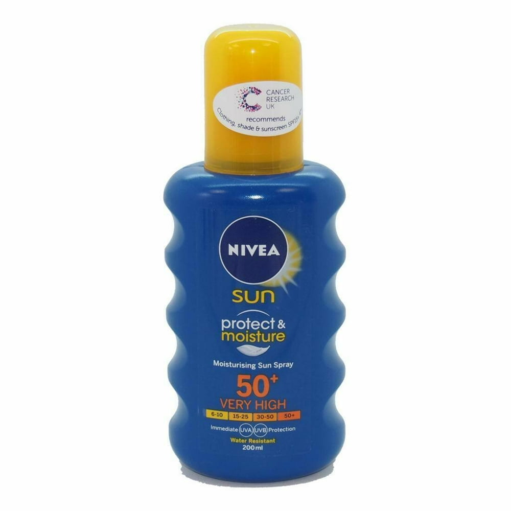 NIVEA SUN Moisturising Spray Very High SPF50+ Immediate Protection