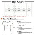 thumbnail image 3 of XFLWAM Womens Tshirts V Neck Long Sleeve Tops Tee Casual Solid Color Loose Blouse Brown M, 3 of 8