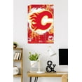 thumbnail image 3 of Flames de Calgary de la LNH – Logo maximaliste 23, 3 of 4