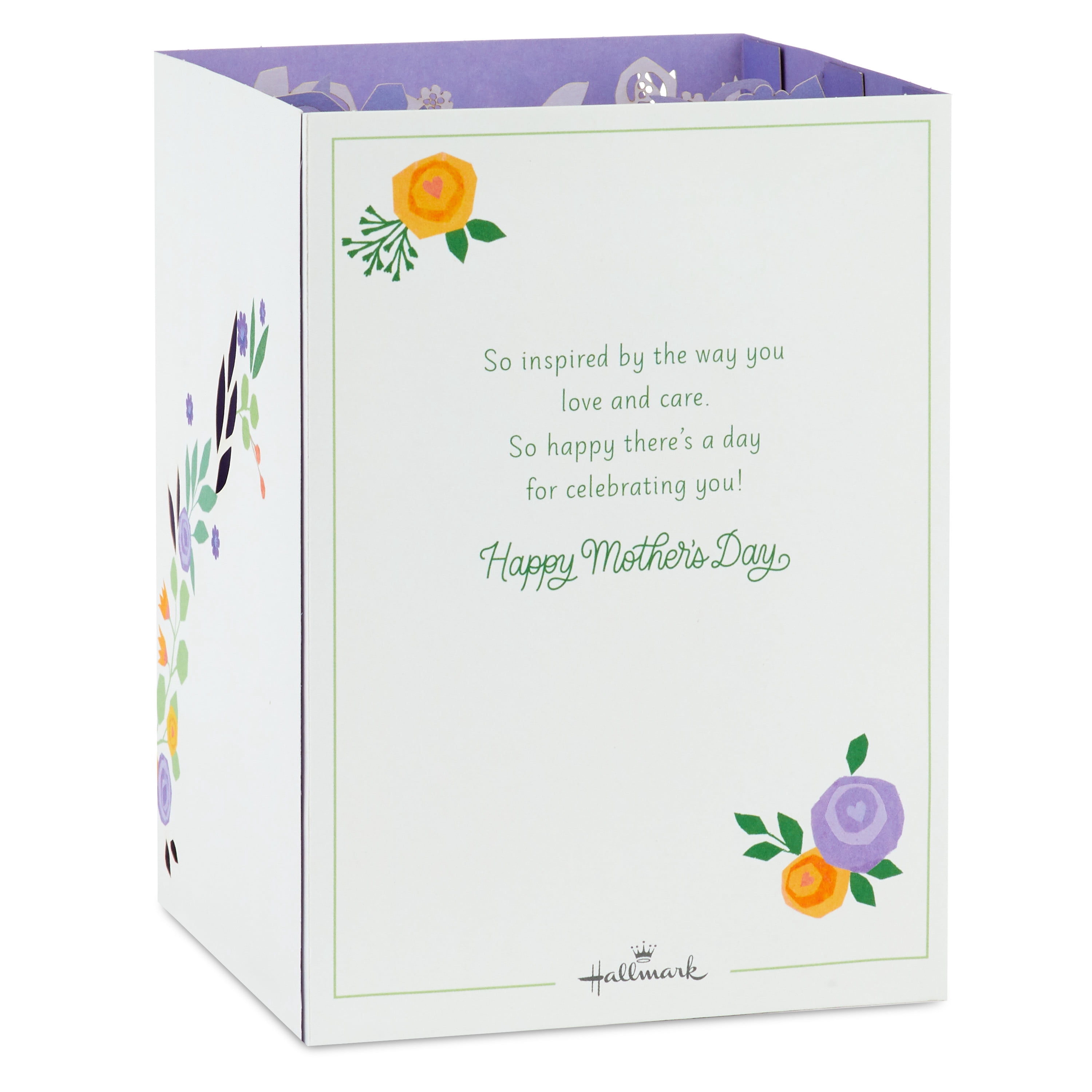 Hallmark Paper Wonder Musical 3D Pop-up Mother's Day Card With Light (You Are Loved)