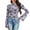 Flower Butterfly, variant on SCRAWLGOD Pink Panda Women Bell Sleeve Tops Size S Cropped Long Sleeve Slim Tops Aesthetic Flare Sleeve Blouse Mock Neck Crop Tops for Women Ladies