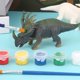 thumbnail image 5 of Gwong Juguete Dinosaurio Lifelike Craft Craft Plastic DIY Graffiti Dinosaur Modelo para niños Gwong 30009977, 5 of 6