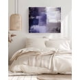 thumbnail image 3 of Purple Gray Wall Art for Living Room,Canvas Picture Wall Decor for Bathroom Bedroom,Modern Oil Painted Art Abstract Geometric Painting Artwork for Office Kitchen Hallway Dining Room Decor 20"x24", 3 of 8