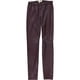 thumbnail image 1 of Michael Kors Womens Solid Casual Leggings, Púrpura, Grande, 1 of 2