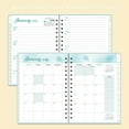 thumbnail image 5 of 2026 Coil Bound Planner, A5 Leather Cover Weekly Monthly Calendar Organizer, Spiral Notebook for Work Office Journaling, Academic Year Schedule Book with Thick Paper, Laying Flat Design, 5 of 6
