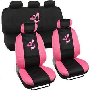 Pink Love Heart Car Seat Covers Pink Vehicle Seat Covers for Car for Women  Suitable for All Vehicle Makes. Perfect Gift for Her New Car 