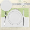 thumbnail image 3 of Ambesonne Sloth Place Mats Set of 4, Idle Sloth Abstract Green, Standard Size, Pistachio Green Black, 3 of 6