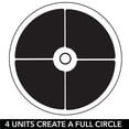 thumbnail image 3 of Papelera de almacenamiento mDesign Lazy Susan Cabinet Kitchen, gris ahumado, 3 of 6
