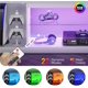 thumbnail image 5 of LLXINGS Glossy Fluted TV Stand for 65 Inch TV, Gaming LED Entertainment Center with Cabinet for PS5 Xbox, TV Console with Adjustable Glass Shelves for Living Room Bedroom, Bright White, 5 of 15