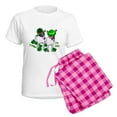 thumbnail image 5 of CafePress - Toy Fox Terrier Irish Women's Light Pajamas - Women's Short Sleeve Print T-Shirt and Pants Light Cotton Pajama Set, 5 of 7