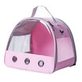 thumbnail image 1 of Pet Cat Carrier Bag Soft Side Travelling Bag Dog Puppy Carrier para gatos pequeños medianos Perros Cachorros, Cat Carriers plegable Bolso Travel Rosado Zulema Transportín para gatos, 1 of 8