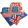 Vintage Patriotic Flag 24 Party Pack