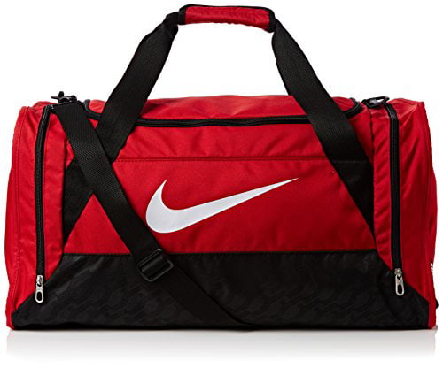 arquitecto Arturo circuito Nike Brasilia 6 Duffel Bag (Gym Red/Black/White, Medium) - Walmart.com