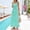 c01Green, variant on Womens Cotton Plaid Maxi Tank Dress, Summer Square Neck A-line Flowy Sundress Casual Long Boho Gingham Beach Dress Red XXL