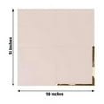thumbnail image 2 of HLONK 50 Pack | 2 Ply Soft Orange Dinner Party Paper Napkins  Wedding Reception Cocktail Beverage Napkins, 2 of 8