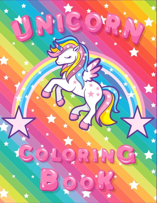 Unicorn Colouring SetGirls Stickers Activity BookPictures & Pencil Crayons 