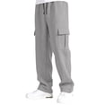 thumbnail image 2 of Mens Cargo Pants Casual Outdoor Hiking Pants for Men Athletic Joggers Sweatpants, 2 of 8