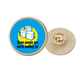 thumbnail image 1 of Mots Romantiques Certains Valent la Fusion Clip Broche Broche en Métal Doré, 1 of 3