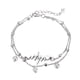 thumbnail image 1 of Pulsera de tobillo para mujer, estilo moderno, cadena dorada y plateada, pulsera tobillera para playa, conjunto de tobilleras, 1 of 6
