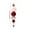 D, variant on 3 Pack Stacked Drop Christmas Ball Ornaments, 5.7 in, Multi-Tone Shatterproof Plastic Vertical Spindle Hangings, Glitter & Gloss Finials for Layered Xmas Tree Elegant Indoor Holiday Decor