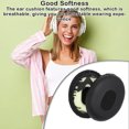 thumbnail image 4 of relayinert Ear Pad Earphones Cushion Gaming Noise Cancelling Breathable Earphones Cover Replacement for QC3 Headphones, 4 of 6