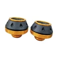 thumbnail image 4 of Colaxi Generic Front Fork Wheel Frame Sliders Motorcycles Falling Protector Aluminum Motorcycle Fork Cup Replacement Easy to Install Gold, 4 of 8