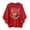 Red, variant on Funny Highland Cow Sweatshirt Valentines Day Cute Animal Graphic Pullover Long Sleeve Crewneck Tops Lollipop Heart Shirt