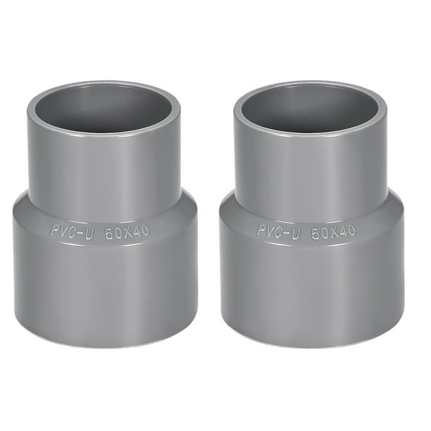 PVC DWV Reducing Coupling Schedule 40 Gray 11/4inch x 11/2inch