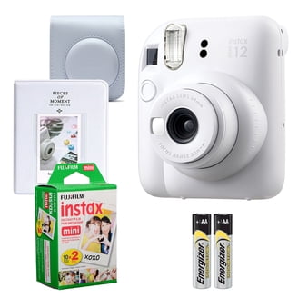 Fujifilm Instax Mini 9 Camera (Ice Blue) with Macro Lens, Selfie