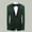 Green, variant on Mens Suit Blazer Slim Fit Tuxedo Suits Jacket Sequin Performance Ceremonial Dress Party Coat for Wedding Prom Dinner