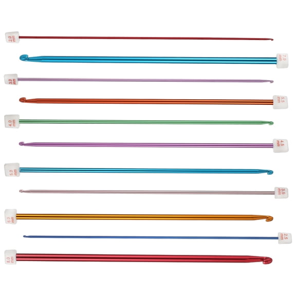 COSMOBETTY Multi-Color Crochet Hook Set for Knitting Sweaters, Scarves, Hats – Versatile and Crafting Tools